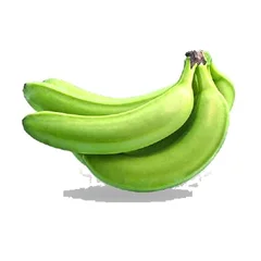 Banano verde, materia prima de este polvo