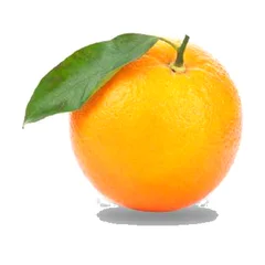 Naranja, materia prima de este polvo